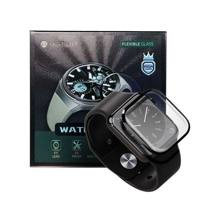 Bestsuit Rugalmas hibrid üveg Apple Watch Series 8/9-45mm