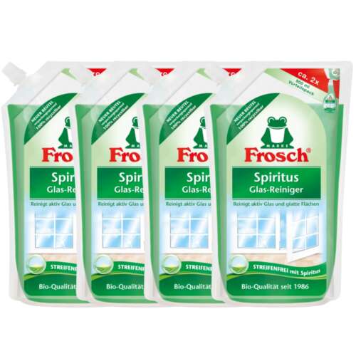 Frosch Spirit Window Cleaner Refill (4x950ml)