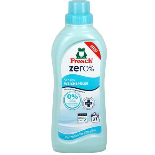 Frosch Zero% Uree de clătire cu clătire 31 de spălare 750ml