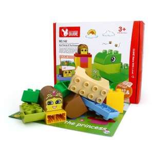 Stavebnica Wange Dubie, č. 142, Nové priateľky princeznej, 15 dielikov, obsahuje obrázkovú knižku, pre deti od 3 rokov - Plastové stavebnice