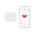 AKOi Heart baby monitor, 3 in 1, movement, rollover, and diaper monitor, with smartphone app