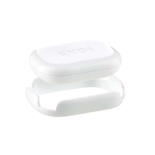 AKOi Heart baby monitor, 3 in 1, movement, rollover, and diaper monitor, white