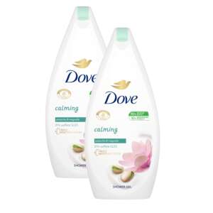 Dove Calming Krémtusfürdő Pisztáciakrémmel és Magnóliával 2x500ml