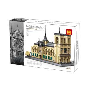 WANGE® 5210 | legó kompatibilis építőjáték | 1380 db építőkocka | Notre Dame katedrális – Párizs 48404875 