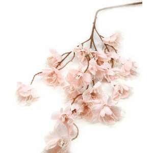 Virágos ág  rózsaszín színben 18 fejes 105 cm hosszú 48406609 