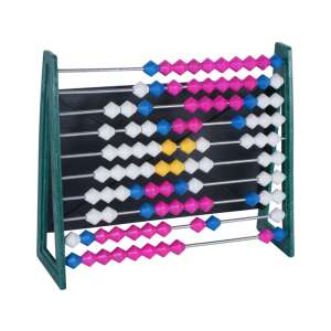 Golyós számolótábla (100069) liczydło dla dzieci, edukacyjna zabawka dla przedszkolaków, nauka matematyki za pomocą koralików, tabela mnożenia, koraliki do liczenia - Gra rozwojowa dla dzieci w wieku szkolnym