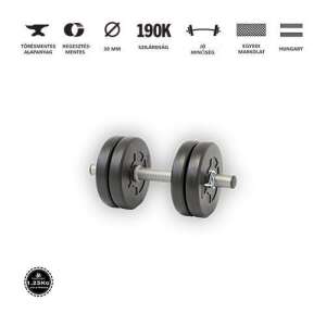 GazoFitness® Kézi Súlyzó 1 x 5,5 kg