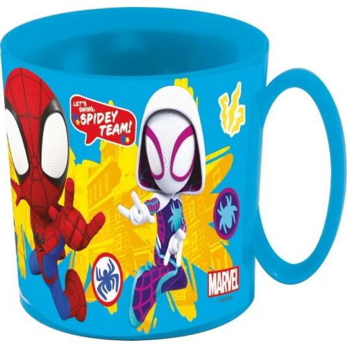 Marvel Pókember és Gwen Műanyag Bögre, 350ml, Mikrózható