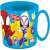 Spiderman und Spider Gwen Mikrowellen-Tasse, blau, 350 ml, Marvel