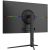 LC-Power 27 hüvelykes 4K UHD Gaming Monitor hátul RGB-vel