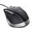 Angled view of Trust Fyda wired ergonomic mouse