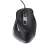 Trust Fyda wired optical mouse, black, right-handed, 5000 DPI, top view