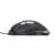 Trust Fyda wired optical mouse, black, right-handed, 5000 DPI, side view