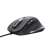 Trust Fyda wired optical mouse, black, right-handed, 5000 DPI, angled view