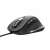 Trust Fyda wired optical mouse, black, right-handed, 5000 DPI, angled view