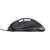 Trust Fyda wired optical mouse, black, right-handed, 5000 DPI, side view
