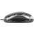 NATEC Vireo 2 wired optical mouse, black, 1000 DPI, side view