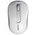 Top view of Rapoo M10 Plus Wireless Mouse in silver