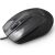 Esperanza XM110K black optical mouse, angled view