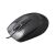 Esperanza XM110K black optical mouse, angled view