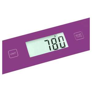 Sencor SKS5025VT LCD, max. 5 kg lila-átlátszó konyhai mérleg