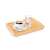 Tescoma ONLINE bamboo serving tray with coffee and milk