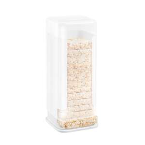 Recipient pentru Pâine de Orez 4FOOD, Pătrat, Plastic Transparent, Capacitate 15 Pâini - Tescoma