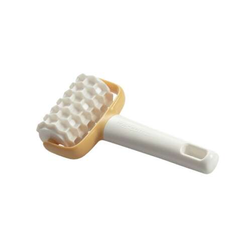 Tescoma DELÍCIA Grissini and Breadstick Cutter, white and beige plastic, for making even breadsticks