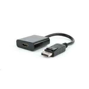Адаптер Gembird Cablexpert Display Port към HDMI, черен, AB-DPM-HDMIF-002 - Gembird