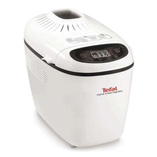 Tefal PF610138 Home Bread Baguette Brotbackautomat, weiß, Vorderansicht