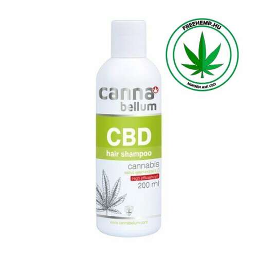 Cannabellum CBD hajsampon, 200ml-es flakon - Sampon