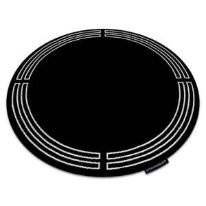 HAMPTON szőnyeg Chick kör keret fekete kerék 140 cm 48449277 