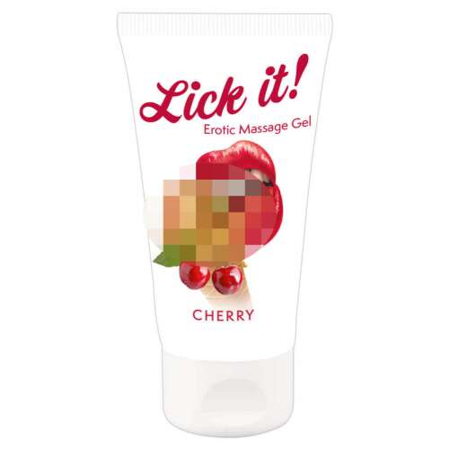 Lick it! - 2in1 ehető síkosító - cseresznye (50ml)