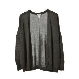 Q/S cardigan deschis gri închis pentru femei – S 130490059 - Îmbrăcăminte pentru femei
