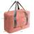 Rózsaszín utazótáska cipőrekesszel, ideális edzőterembe, hétvégi kirándulásokhoz vagy kézipoggyászként