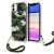 Etui na telefon Guess Camo Collection iPhone 11 z zielonym paskiem na nadgarstek