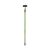 GardenLine Stainless Steel Hoe with Green Handle - 120 cm 48516739