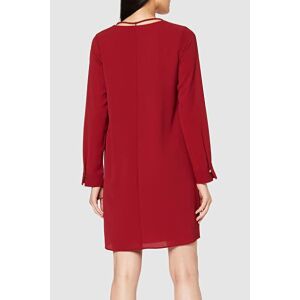 Burgundy Crepe Women's Dress – 40 126940691 - Comma