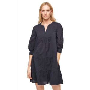 Comma dark blue women's cotton dress – 36 126765736 - Comma