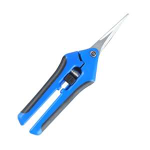 Foarfece de grădină albastre cu lame din oțel inoxidabil, perfecte pentru tăierea plantelor și florilor - Foarfeci gradinarit