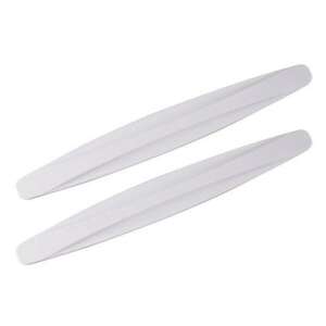 Bandă de protecție a barei de protecție a mașinii, albă, 2 bucăți - Nonbrand Protecții pentru marginile ușilor auto