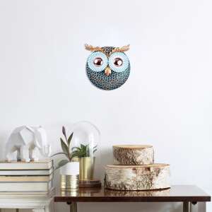 Owl színes fém fali dekor 48553108 