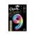 Beauty & Charm rainbow number 9 foil balloon, 85 cm, self-sealing, helium or air filled