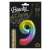 Beauty & Charm rainbow number 9 foil balloon, 85 cm, self-sealing, helium or air filled