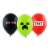 Minecraft TNT Ballons, 6er Pack, 12 Zoll, schwarz, grün, rot