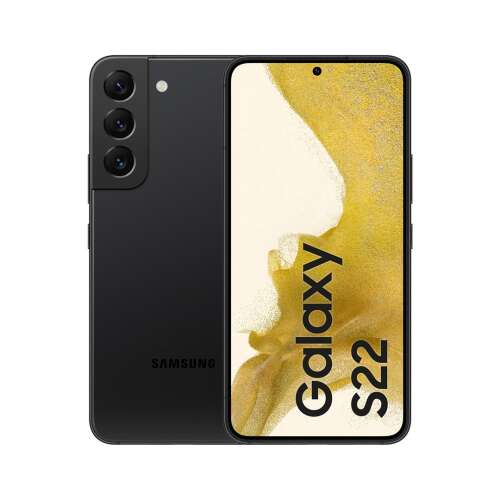 Samsung Galaxy S22 SM-S901B 15,5 cm (6.1") Dual SIM Android 12 5G USB tip-C 8 Giga Bites 256 Giga Bites 3700 mAh Negru