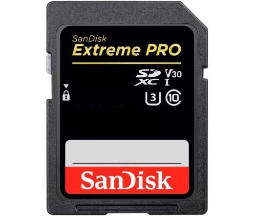 Sandisk extreme pro 512 gb sdxc class 10 memóriakártya