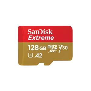 SanDisk Extreme 128 GB MicroSDXC memóriakártya 58219818 