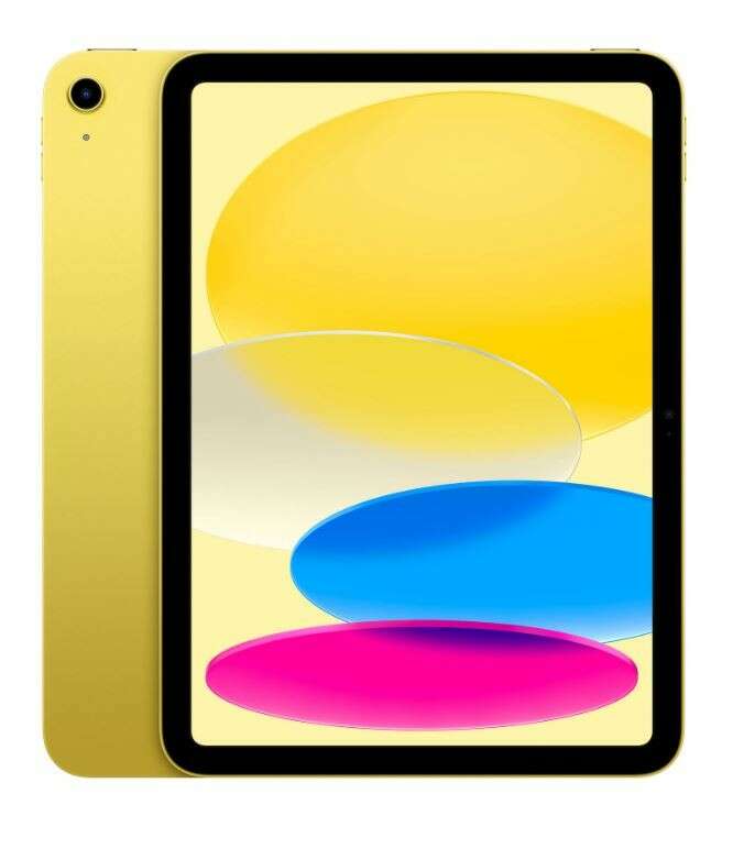 Apple ipad 64 gb 27,7 cm (10.9") wi-fi 6 (802.11ax) ipados 16 sárga