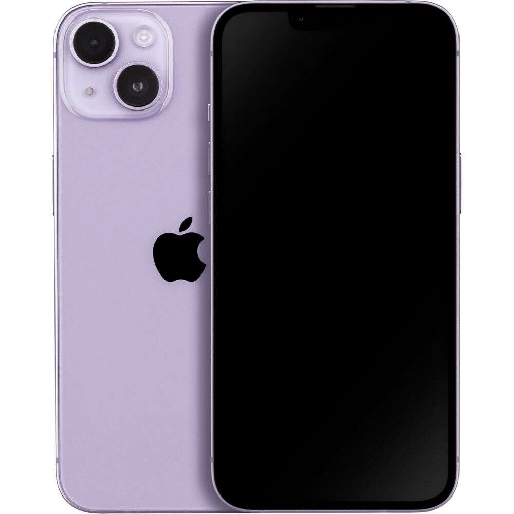 Apple iphone 14 5g 256gb dual sim mobiltelefon, lila